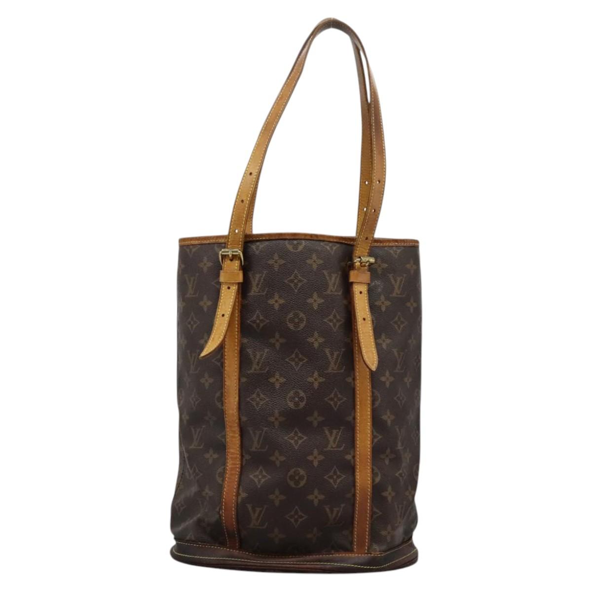 LOUIS VUITTON Monogram Bucket GM Shoulder Bag M42236 LV Auth EC617