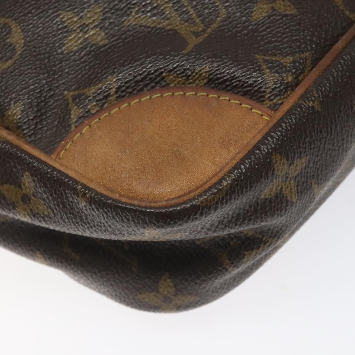 LOUIS VUITTON Monogram Compiegne 28 Clutch Bag M51845 LV Auth EC650