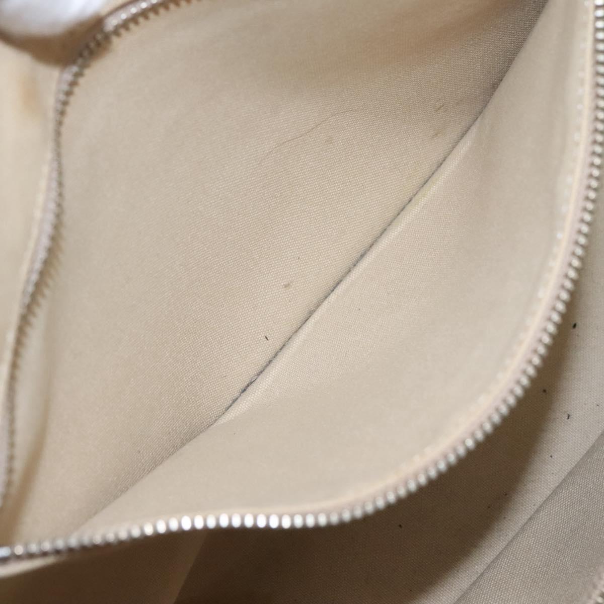 BURBERRY Nova Check Blue Label Tote Bag Nylon Pink White Silver Auth EC681