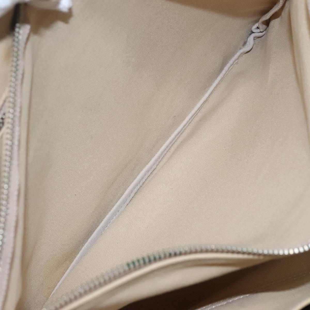 BURBERRY Nova Check Blue Label Tote Bag Nylon Pink White Silver Auth EC681