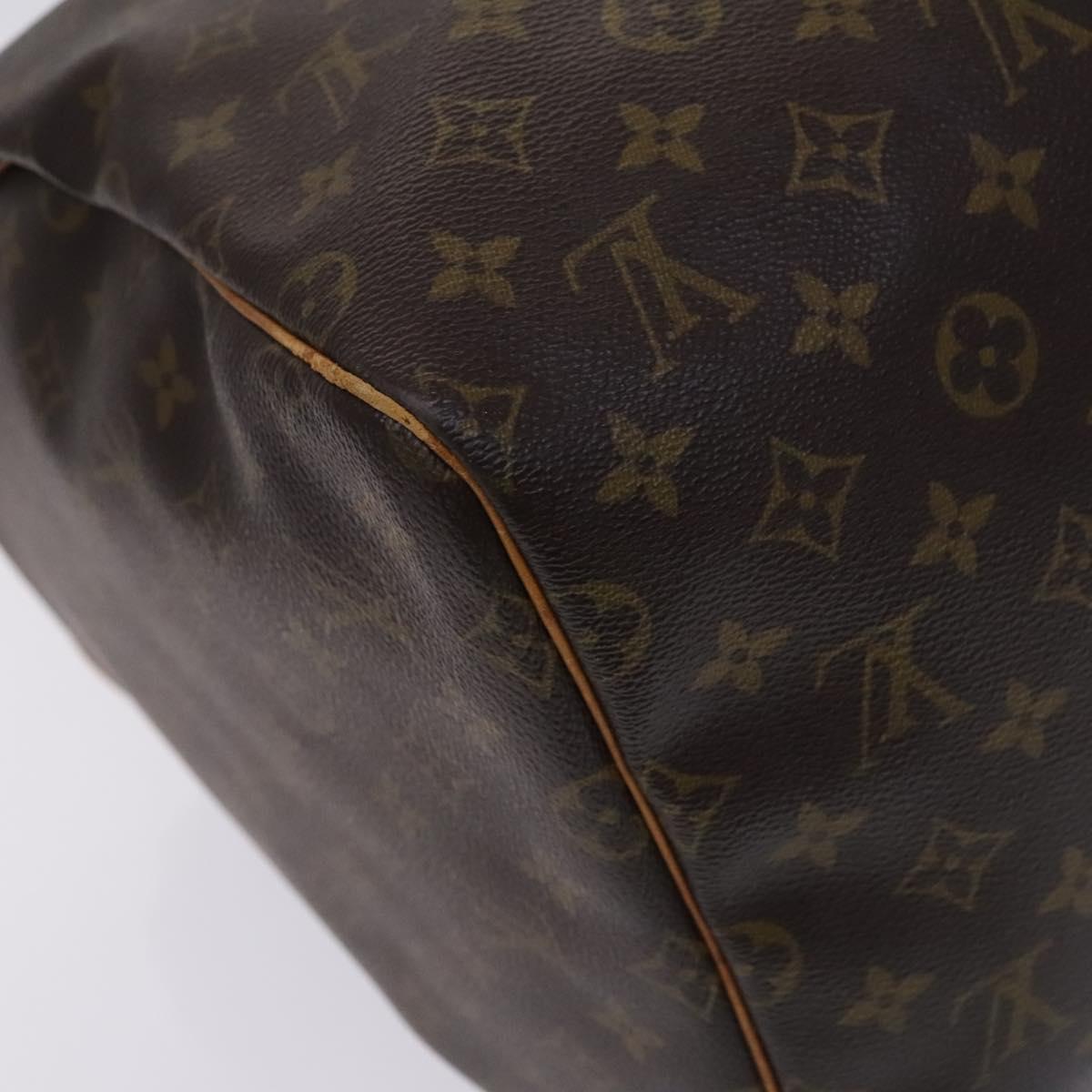 LOUIS VUITTON Monogram Keepall 55 Boston Bag M41424 LV Auth EC683