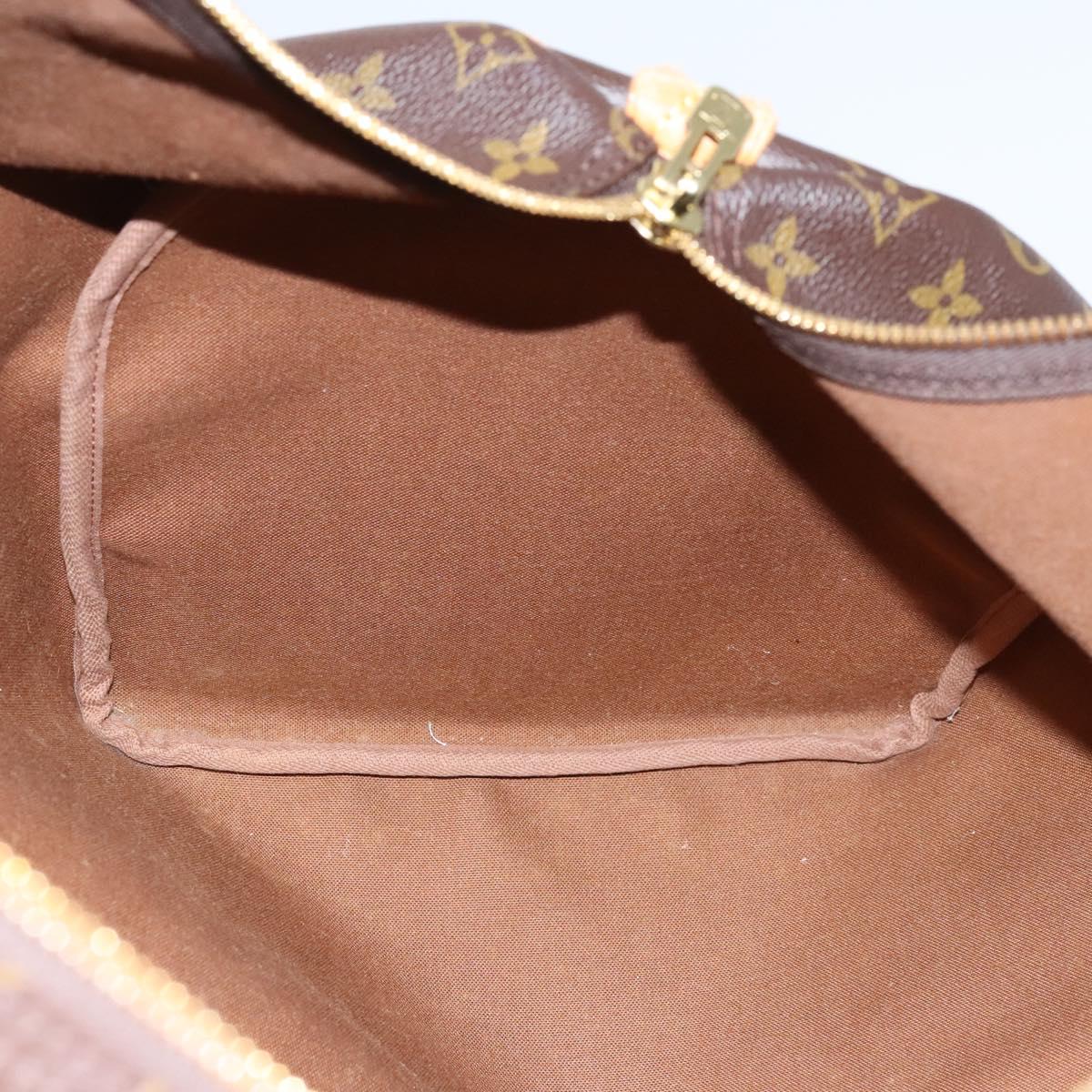 LOUIS VUITTON Monogram Keepall 55 Boston Bag M41424 LV Auth EC683