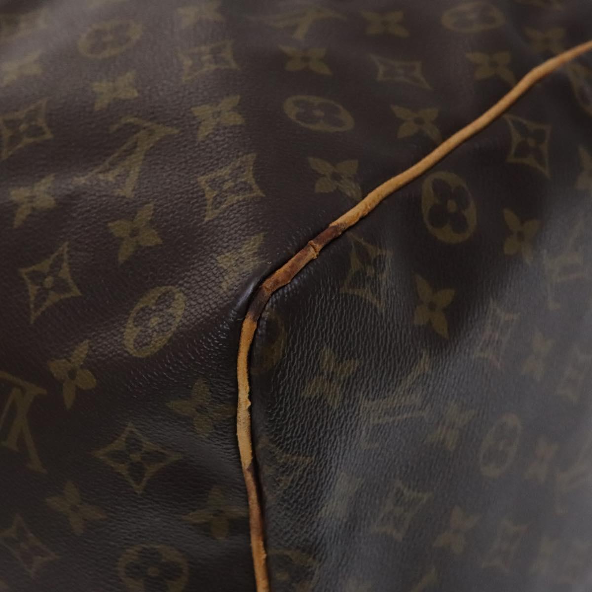 LOUIS VUITTON Monogram Keepall 60 Boston Bag M41422 LV Auth EC686