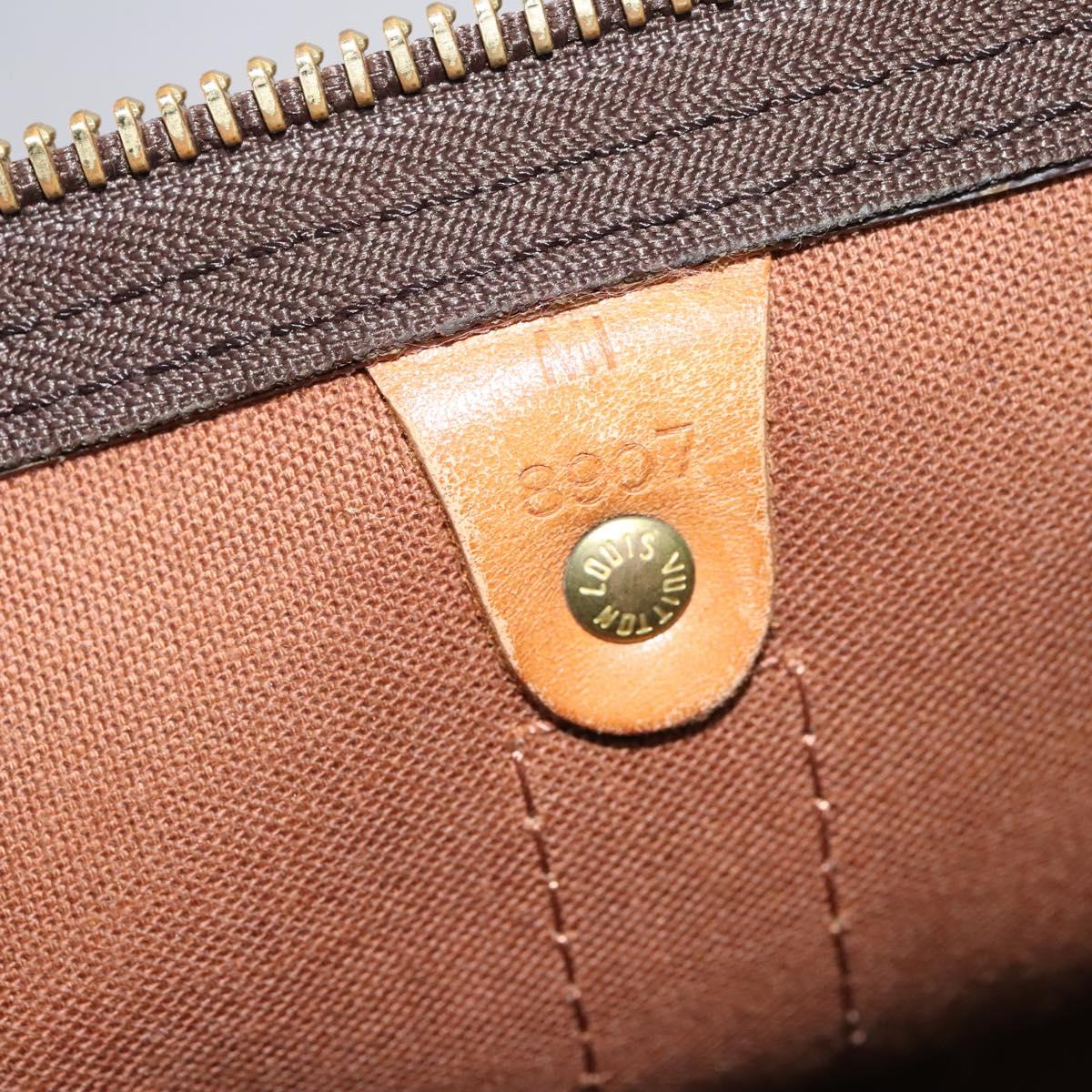 LOUIS VUITTON Monogram Keepall 60 Boston Bag M41422 LV Auth EC686