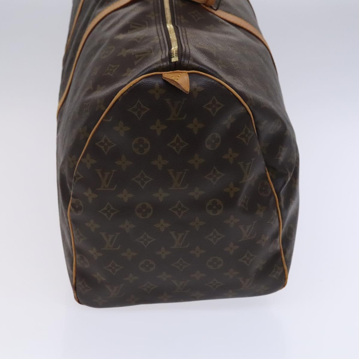 LOUIS VUITTON Monogram Keepall 60 Boston Bag M41422 LV Auth EC686