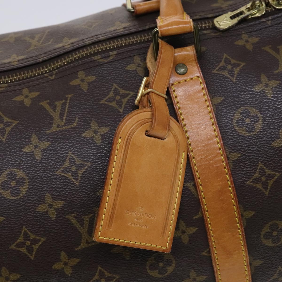 LOUIS VUITTON Monogram Keepall 60 Boston Bag M41422 LV Auth EC687