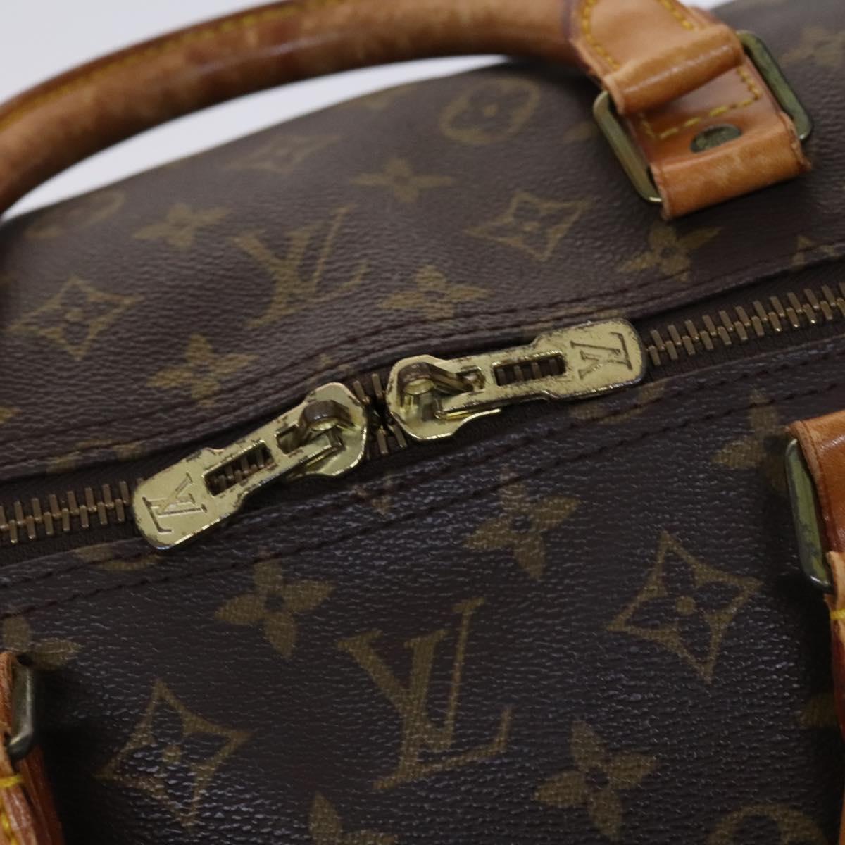 LOUIS VUITTON Monogram Keepall 60 Boston Bag M41422 LV Auth EC687