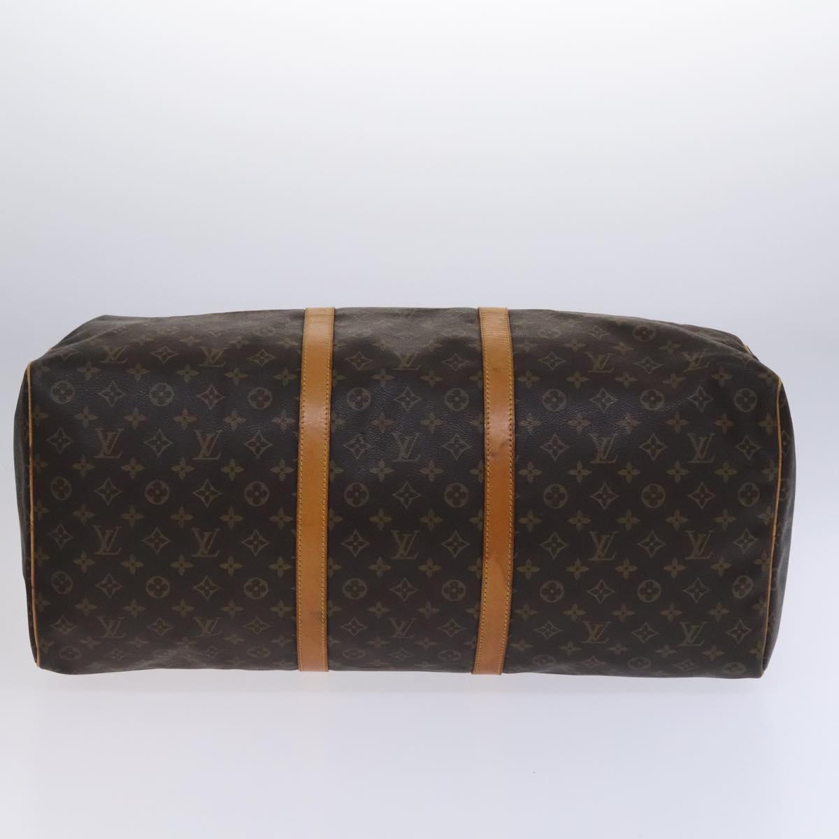 LOUIS VUITTON Monogram Keepall 60 Boston Bag M41422 LV Auth EC687
