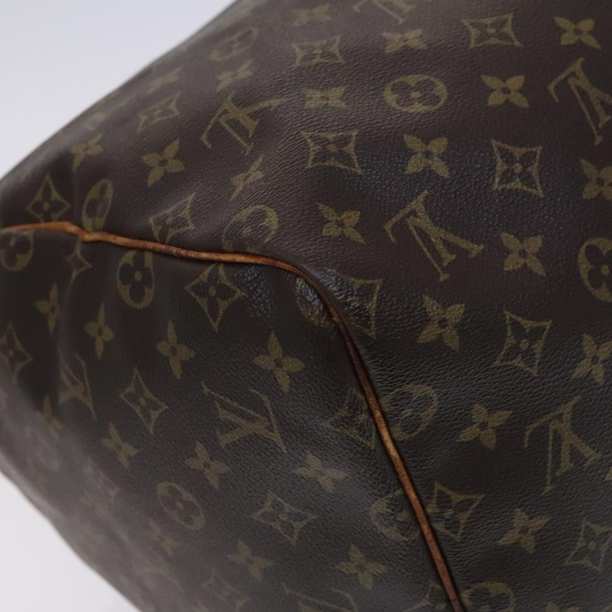 LOUIS VUITTON Monogram Keepall 55 Boston Bag M41424 LV Auth EC703