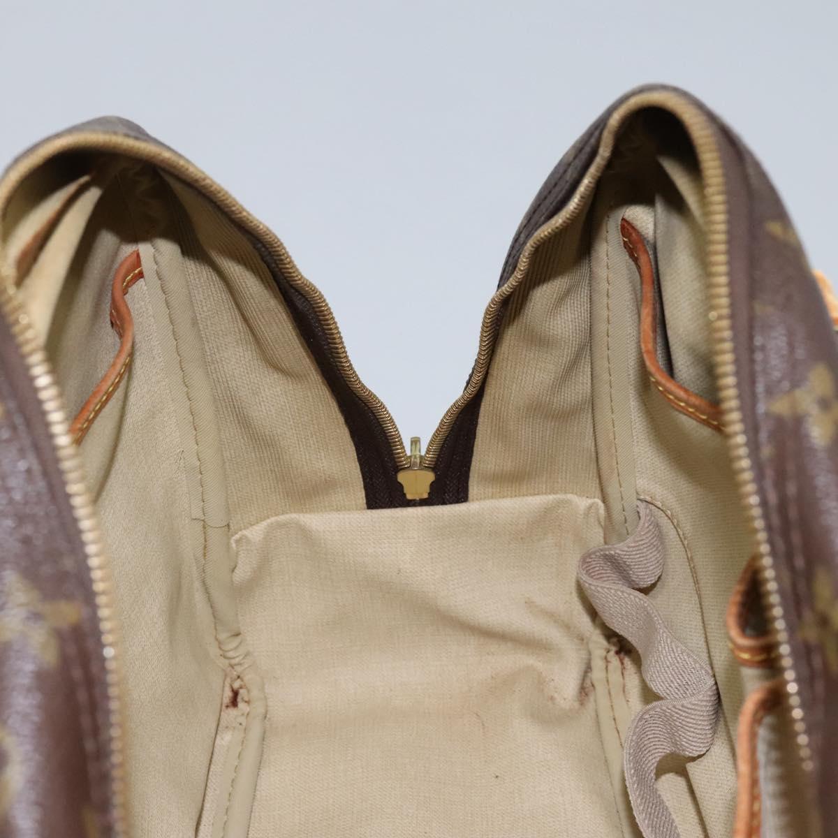 LOUIS VUITTON Monogram Deauville Hand Bag M47270 LV Auth EC707