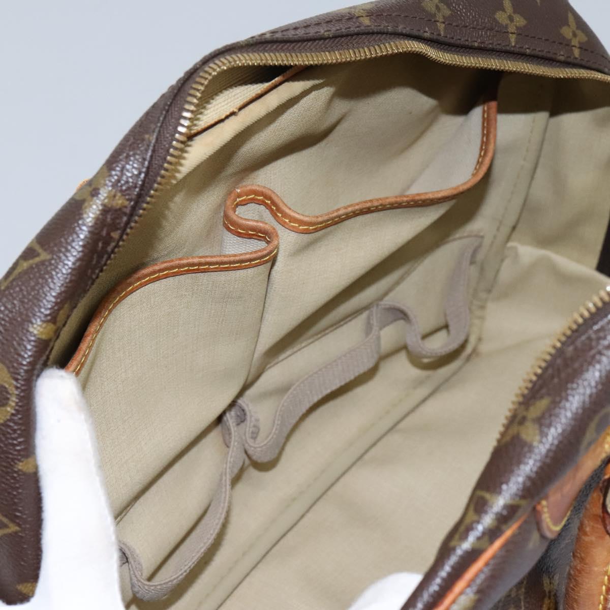 LOUIS VUITTON Monogram Deauville Hand Bag M47270 LV Auth EC707