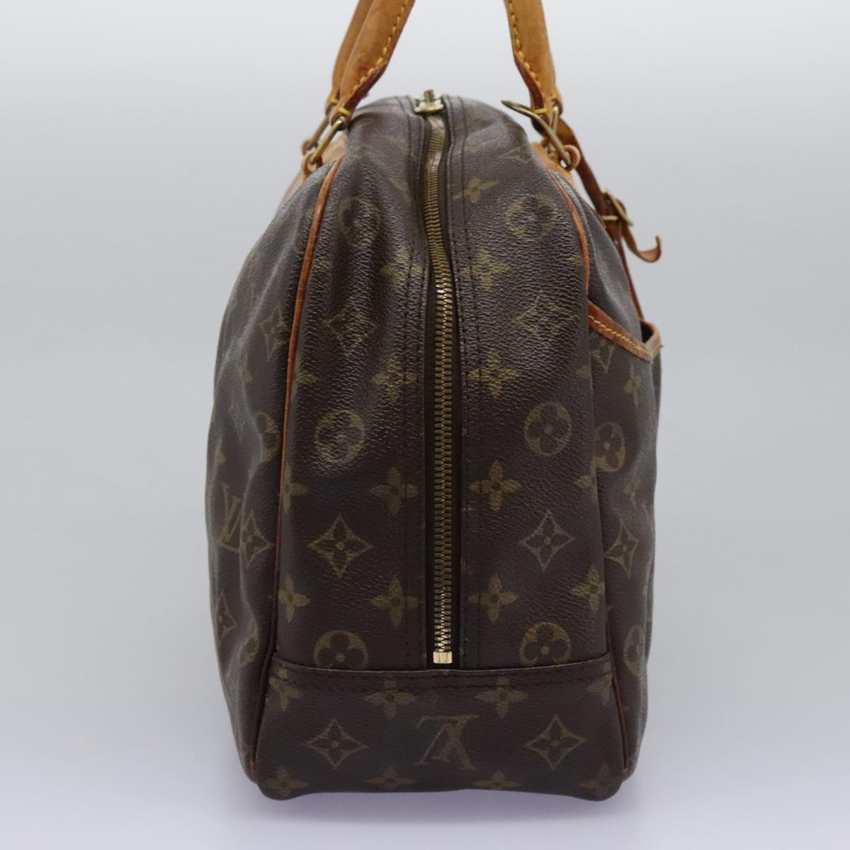 LOUIS VUITTON Monogram Deauville Hand Bag M47270 LV Auth EC707