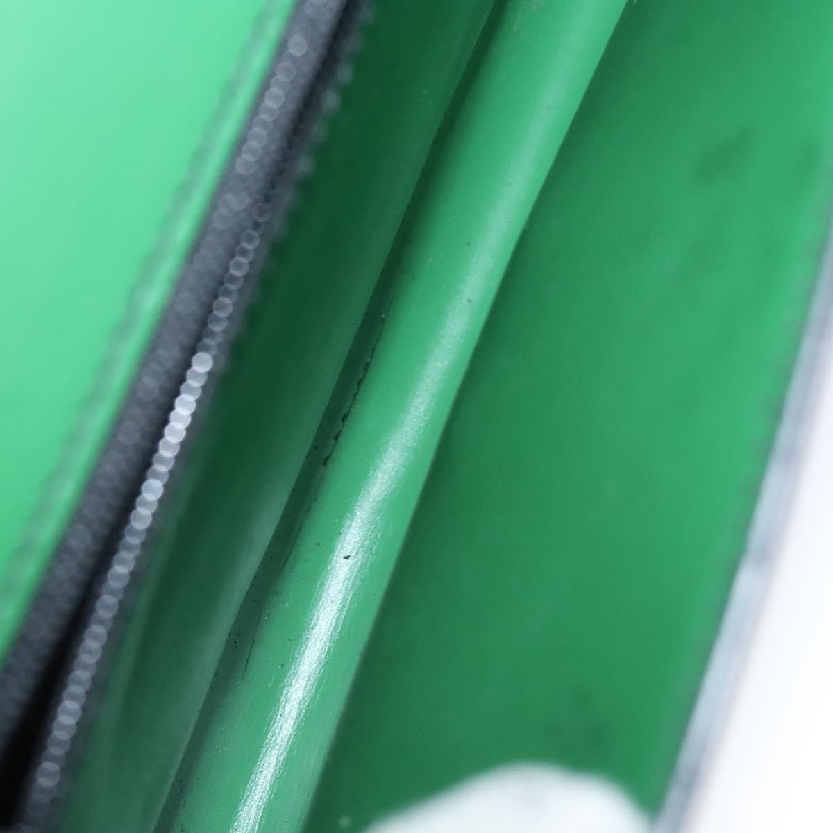 LOUIS VUITTON Epi Pochette Arche Shoulder Bag Green M52574 LV Auth EC713