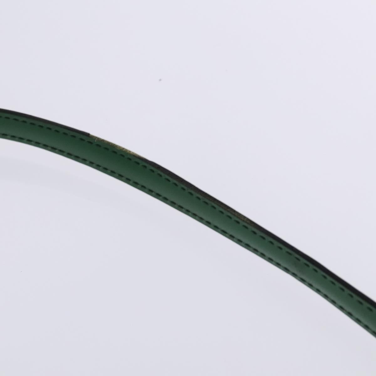 LOUIS VUITTON Epi Pochette Arche Shoulder Bag Green M52574 LV Auth EC713