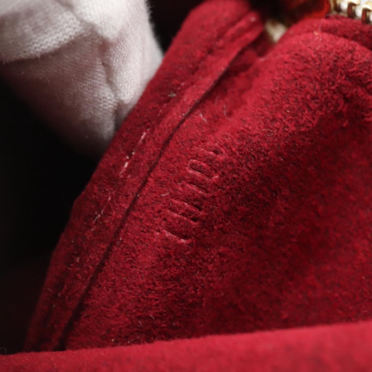 LOUIS VUITTON Monogram Multicolor Mini Speedy Hand Bag White M92645 Auth EC767AV