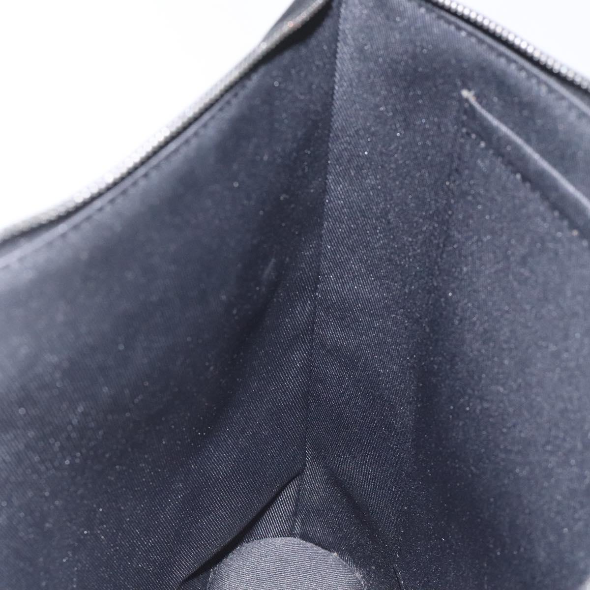 LOUIS VUITTON Eclipse Glaze Pochette Cosmos Clutch Bag M63373 LV Auth EC777