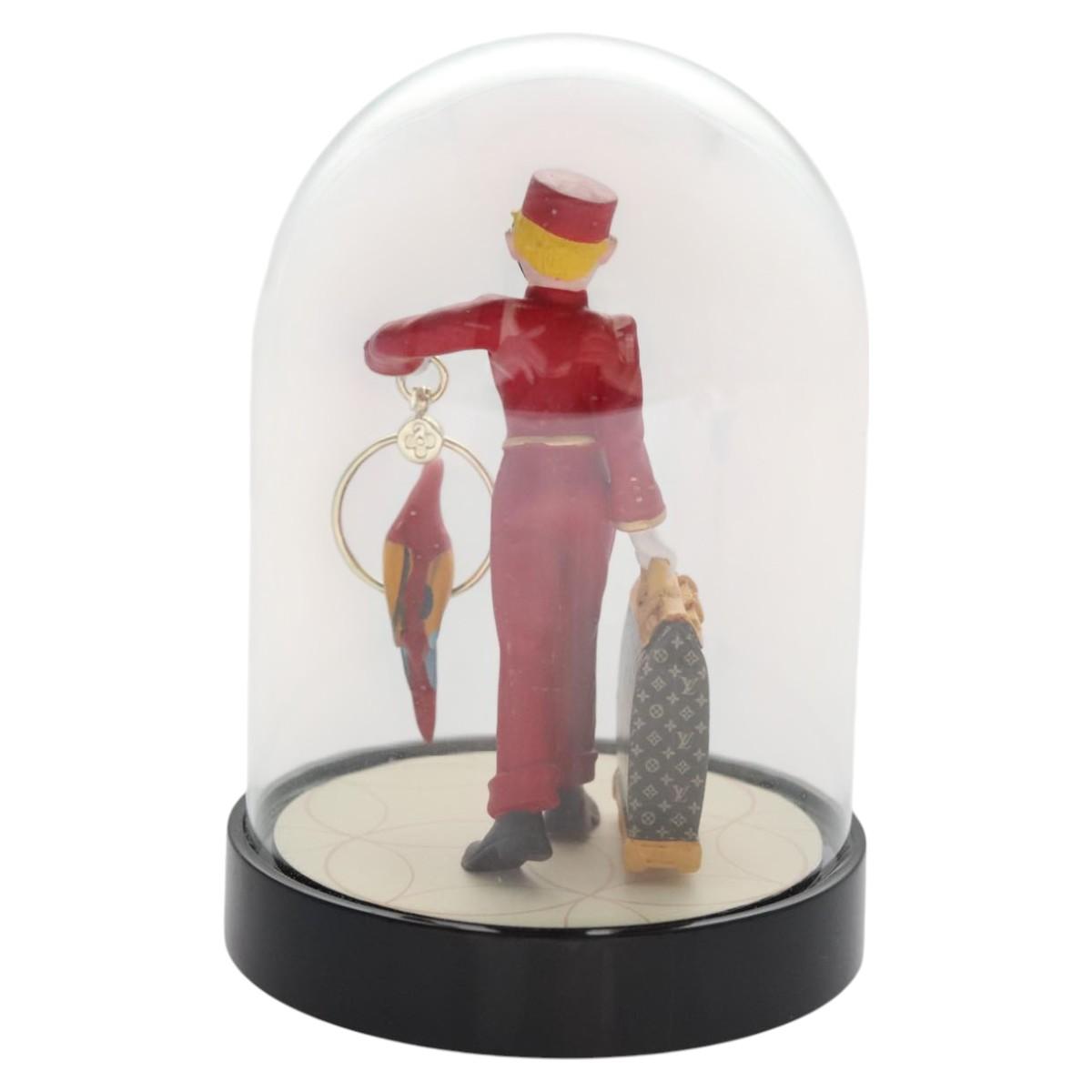 LOUIS VUITTON Bellboy Snow Globe Clear M99551 LV Auth EC791