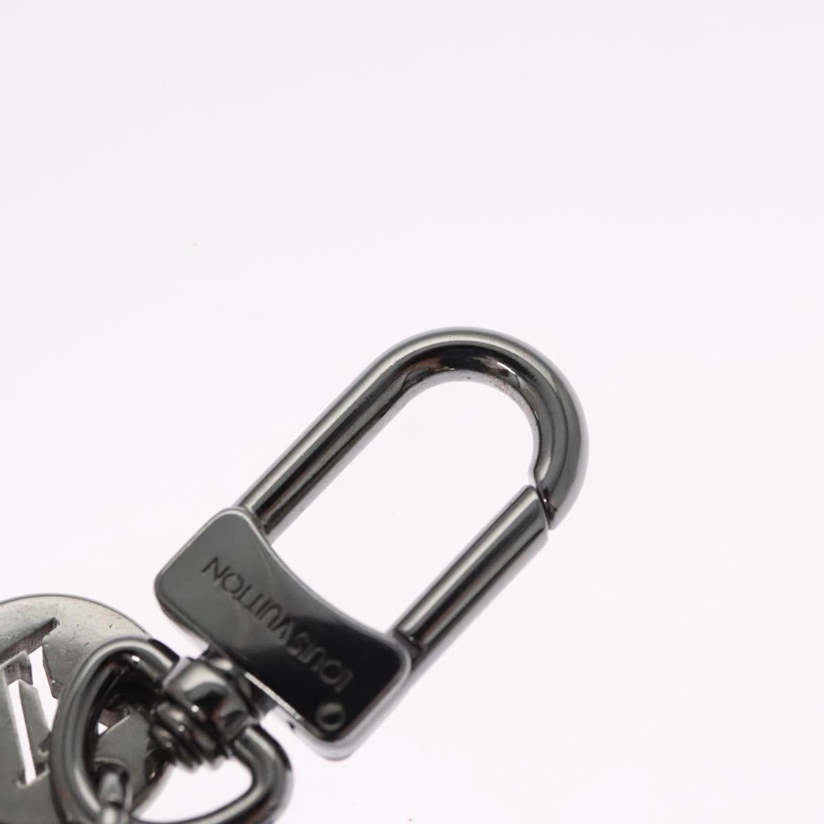 LOUIS VUITTON Monogram Eclipse Porte Cles Dragonne Key Holder M61950 Auth EC798