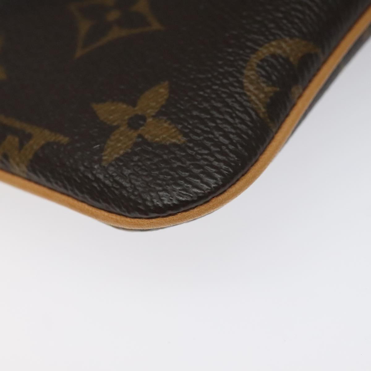 LOUIS VUITTON Monogram Etui Telephonne MM Cell Phone Case M66546 LV Auth EC799V