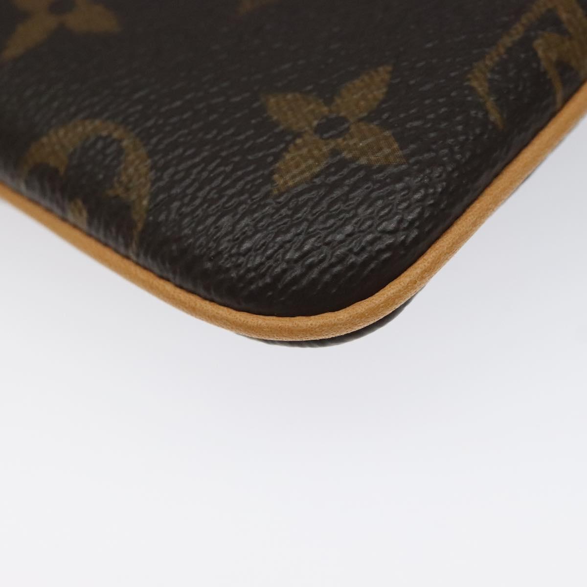 LOUIS VUITTON Monogram Etui Telephonne MM Cell Phone Case M66546 LV Auth EC799V