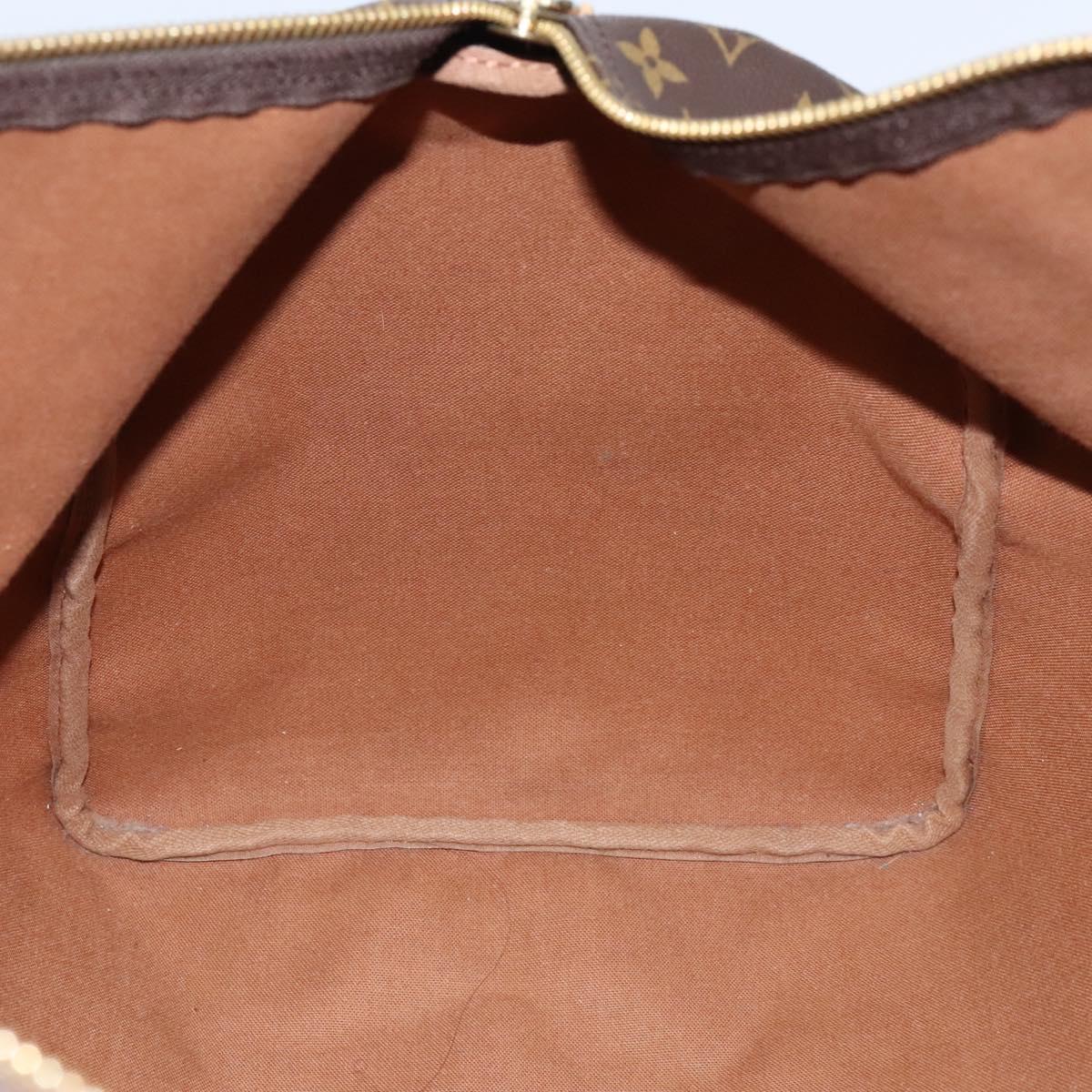 LOUIS VUITTON Monogram Keepall 55 Boston Bag M41424 LV Auth EC814