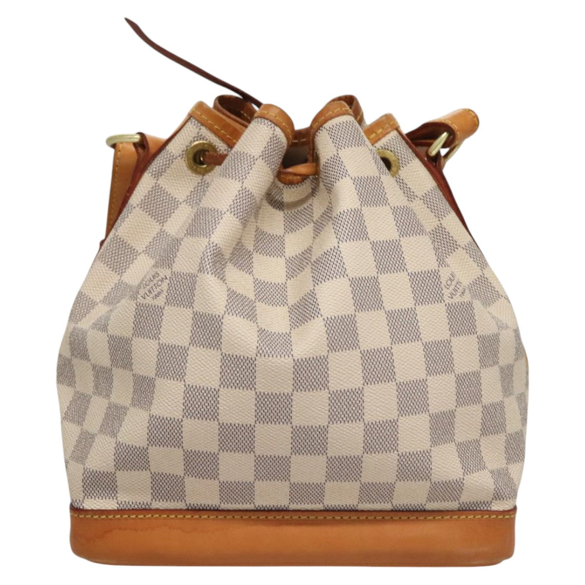 LOUIS VUITTON Damier Azur Noe BB Shoulder Bag N41220 LV Auth EC821