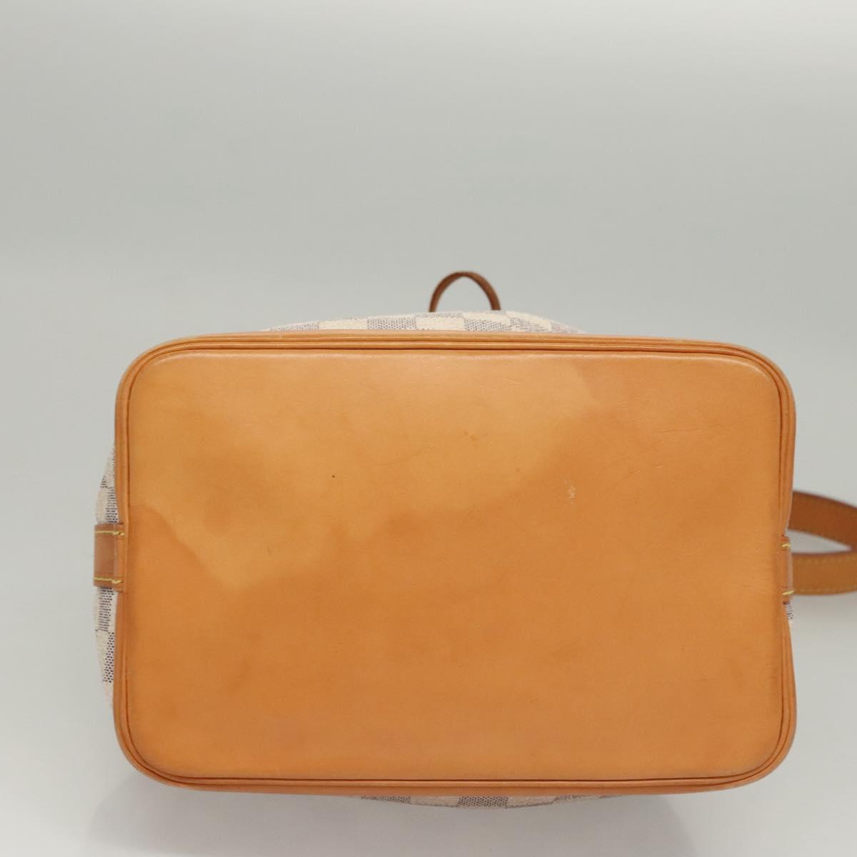 LOUIS VUITTON Damier Azur Noe BB Shoulder Bag N41220 LV Auth EC821