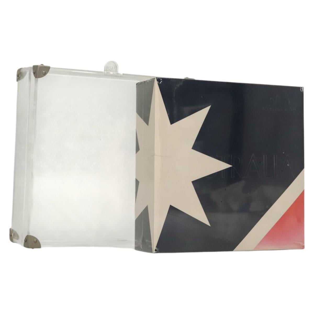 LOUIS VUITTON LV Cup Australia Puzzle Visionaire 30 Only To 6000 Red Auth EC840