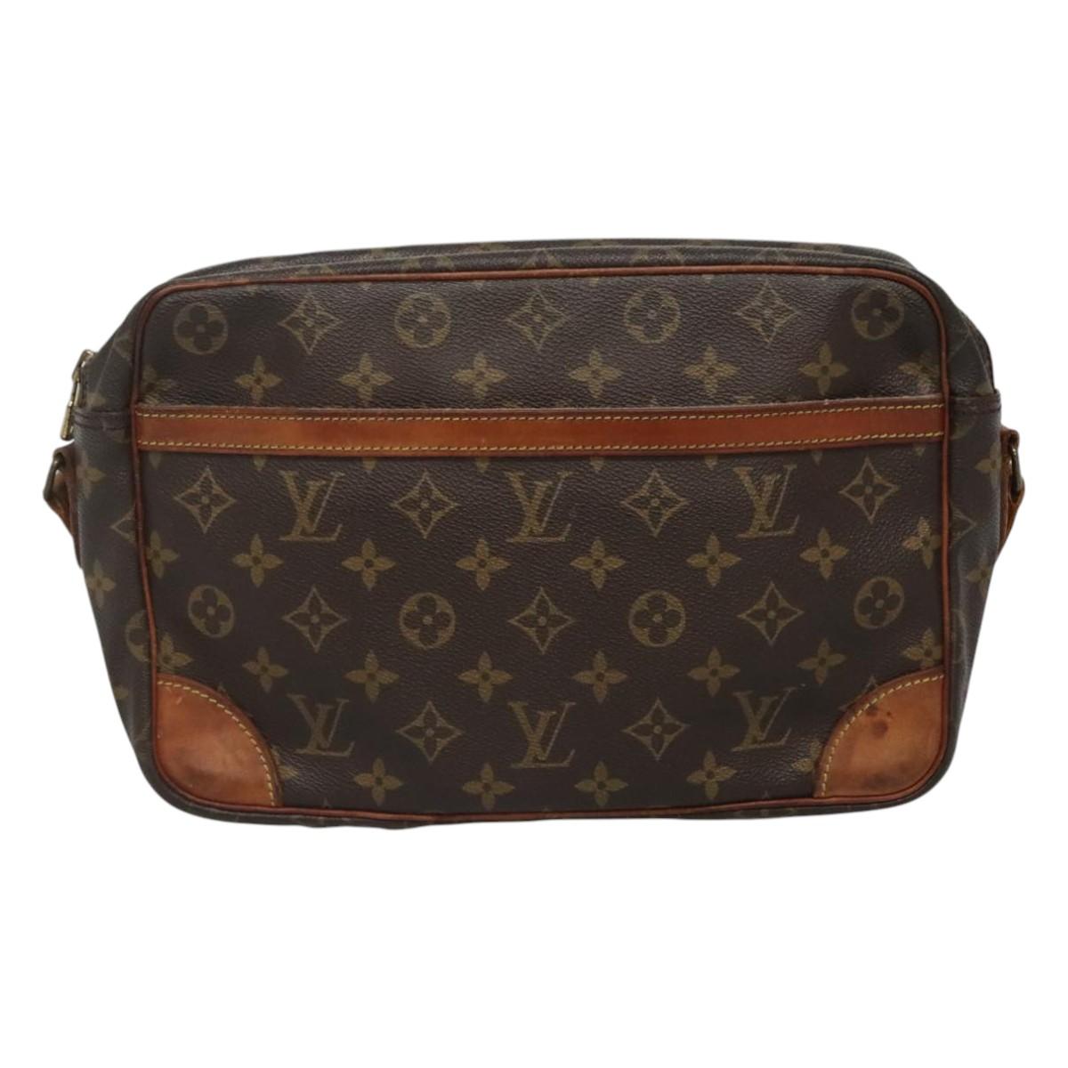 LOUIS VUITTON Monogram Trocadero 27 Shoulder Bag M51274 LV Auth EC855