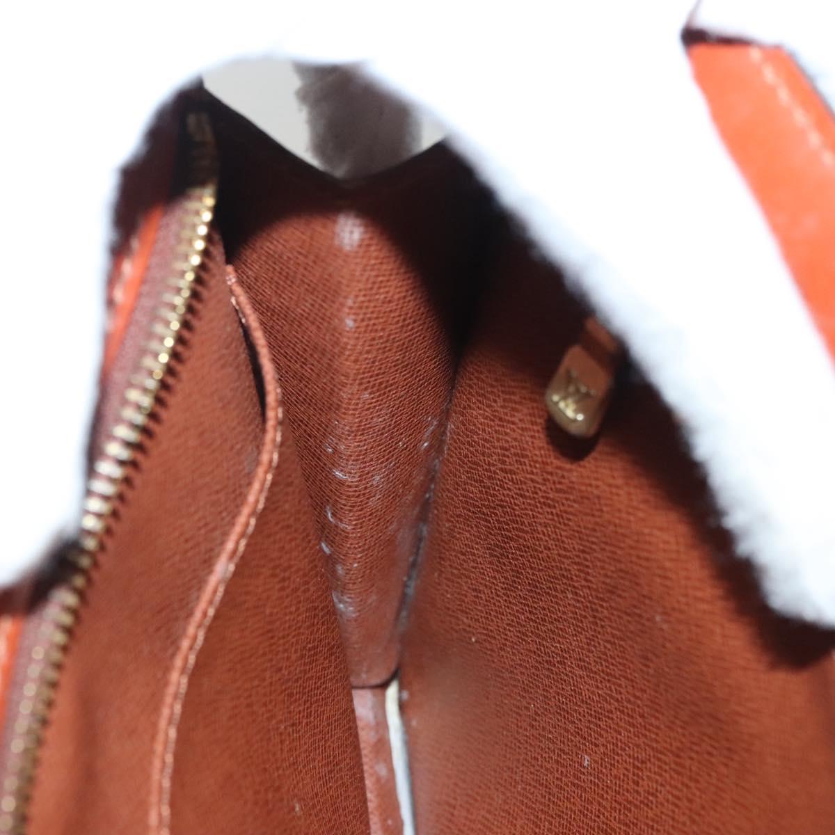 LOUIS VUITTON Epi Angian Clutch Bag Brown M52113 LV Auth EC884