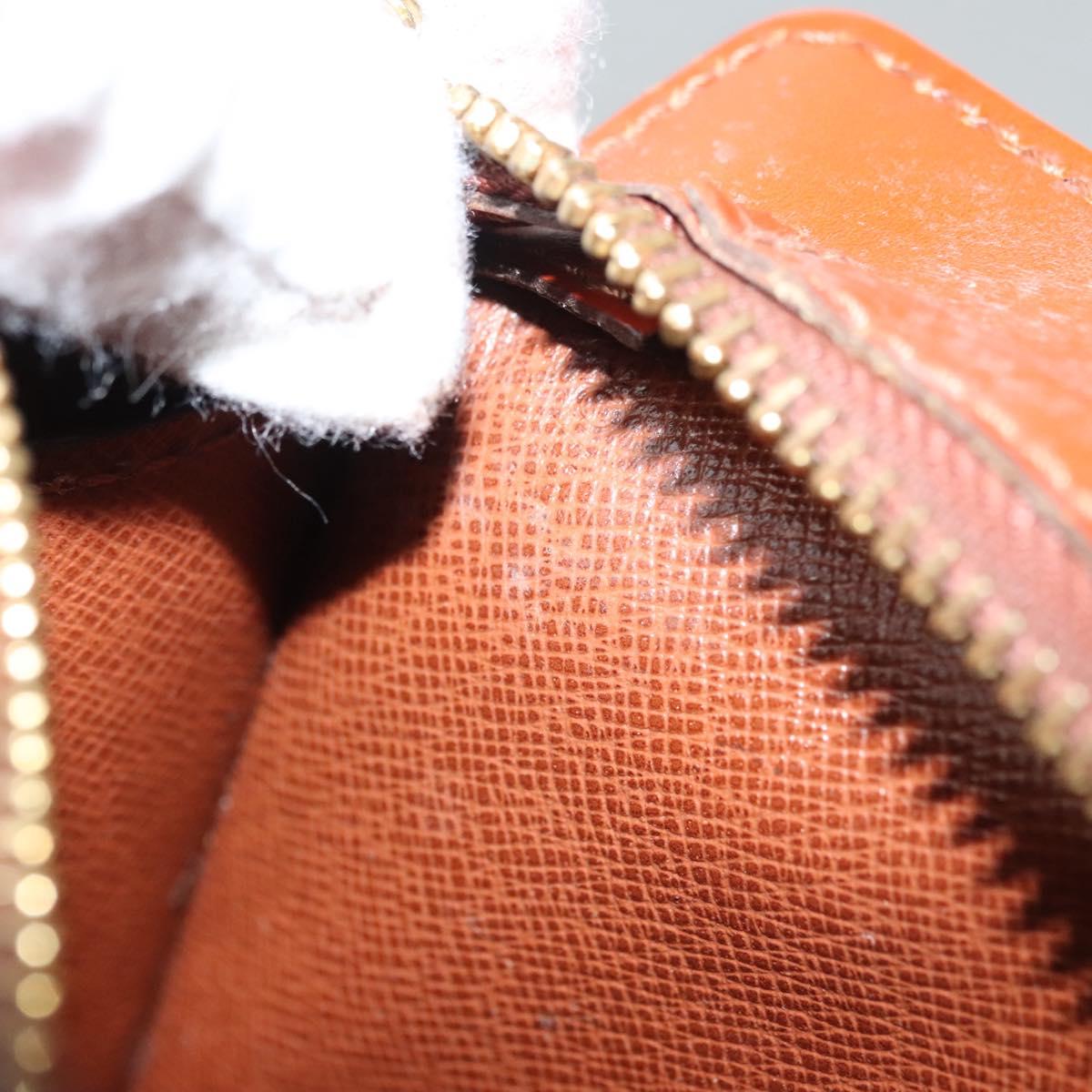 LOUIS VUITTON Epi Angian Clutch Bag Brown M52113 LV Auth EC884