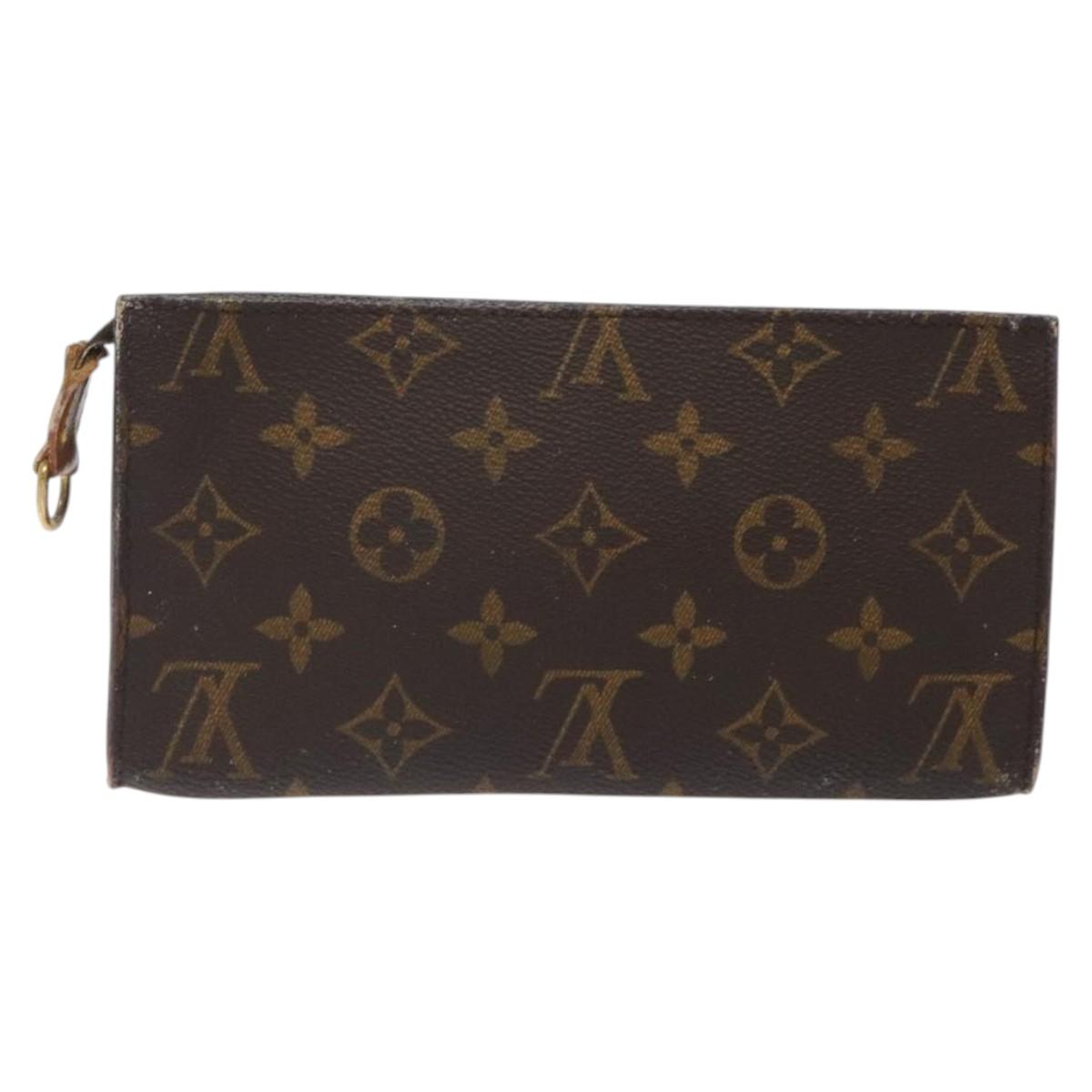 LOUIS VUITTON Monogram Bucket GM Pouch Accessory Pouch LV Auth EC888