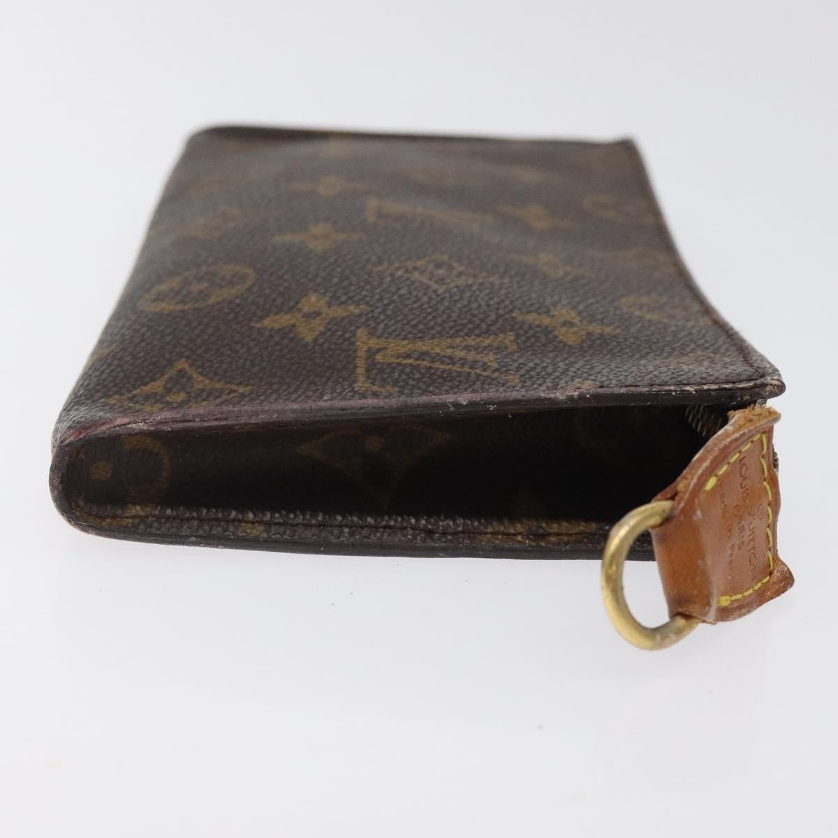 LOUIS VUITTON Monogram Bucket GM Pouch Accessory Pouch LV Auth EC888