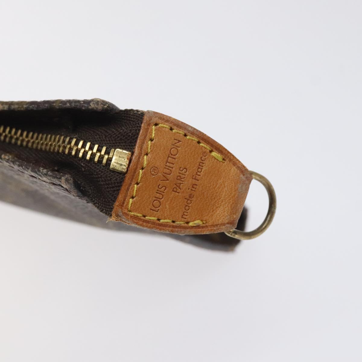 LOUIS VUITTON Monogram Bucket GM Pouch Accessory Pouch LV Auth EC890