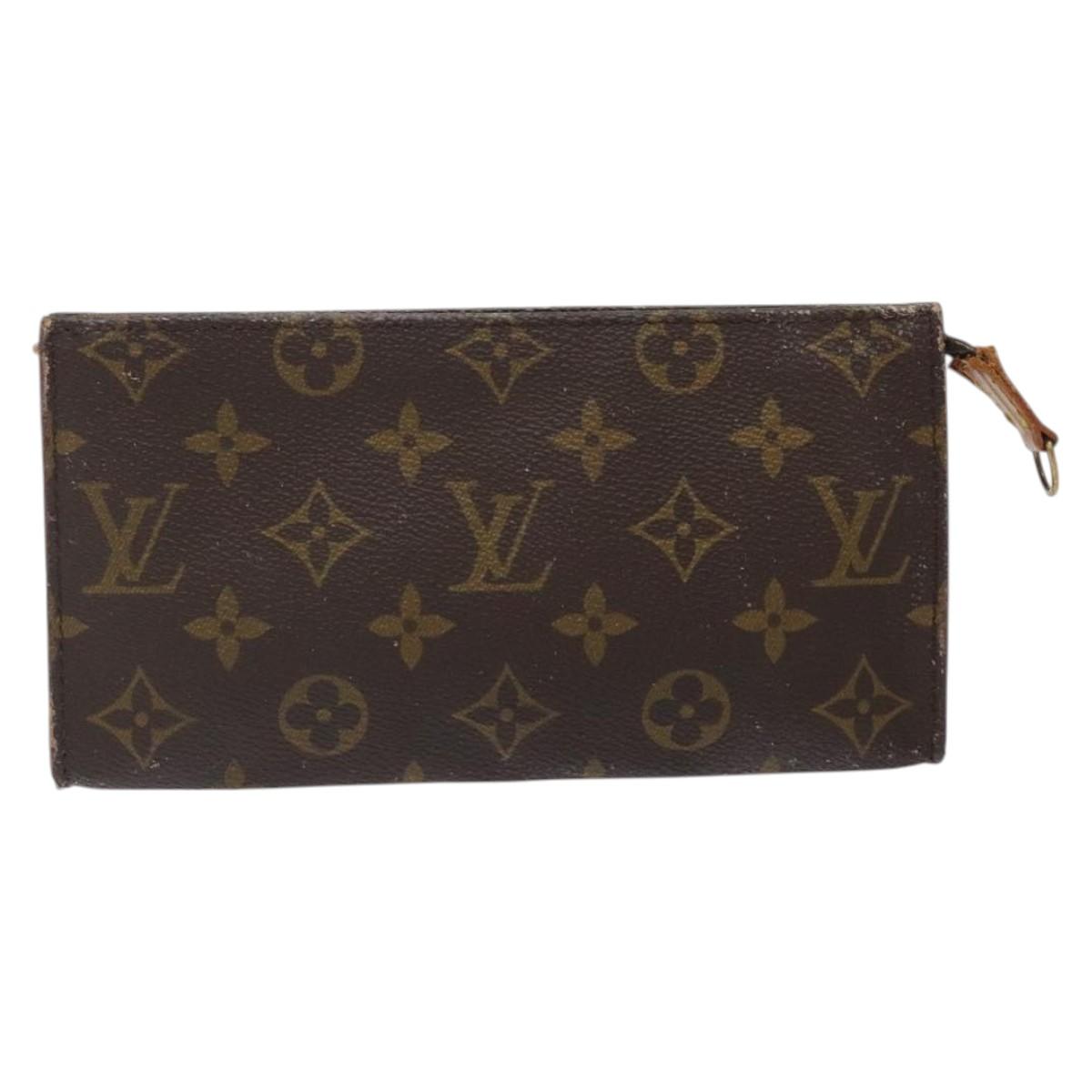 LOUIS VUITTON Monogram Bucket GM Pouch Accessory Pouch LV Auth EC890