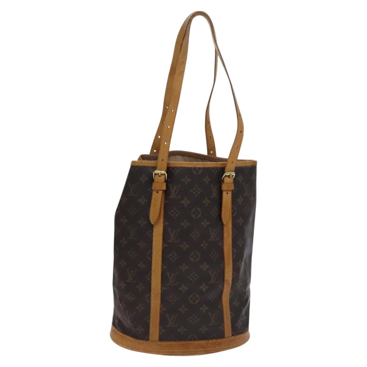 LOUIS VUITTON Monogram Bucket GM Shoulder Bag M42236 LV Auth EC899
