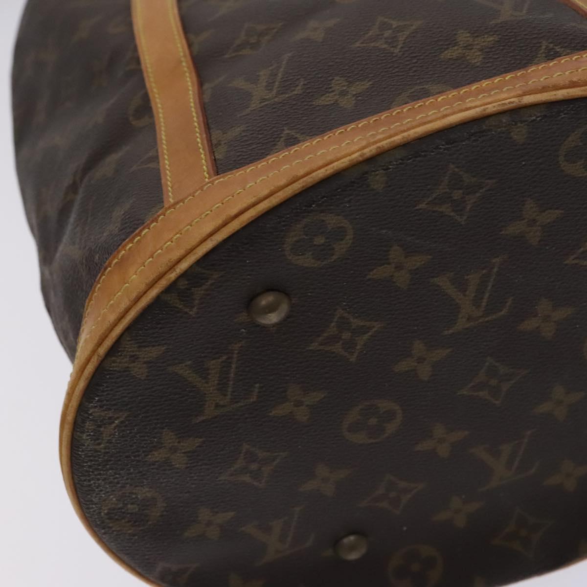LOUIS VUITTON Monogram Bucket GM Shoulder Bag M42236 LV Auth EC899