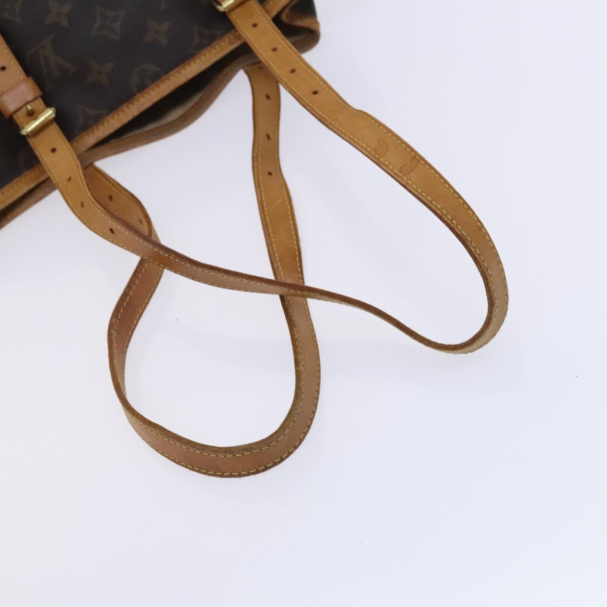 LOUIS VUITTON Monogram Bucket GM Shoulder Bag M42236 LV Auth EC899