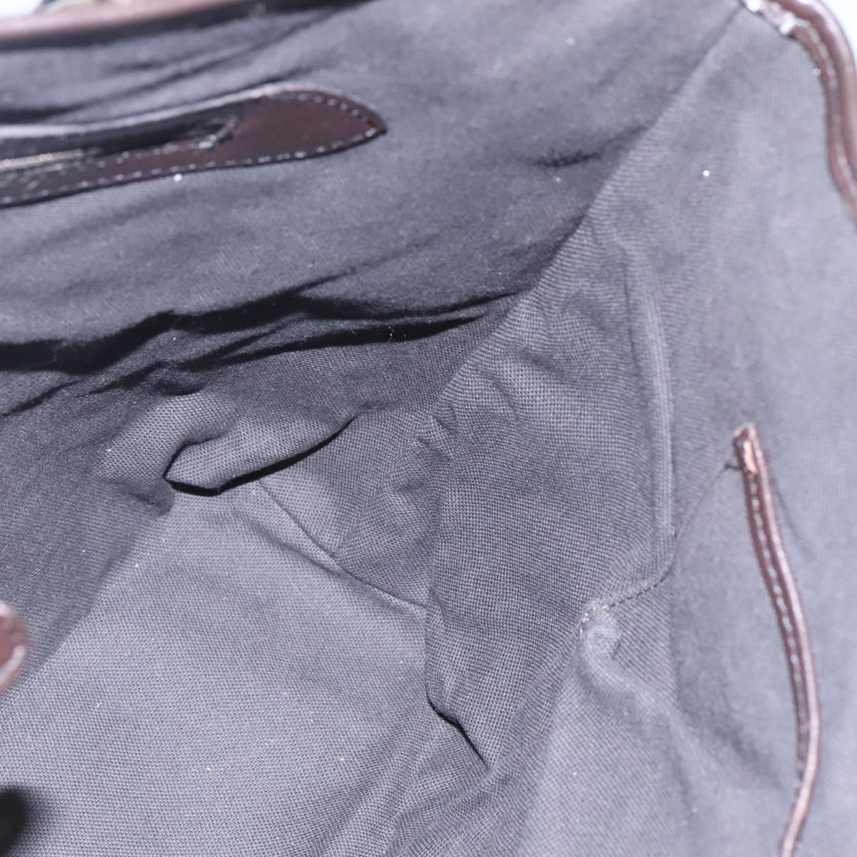 BURBERRY Nova Check Tote Bag PVC Beige Auth EC994