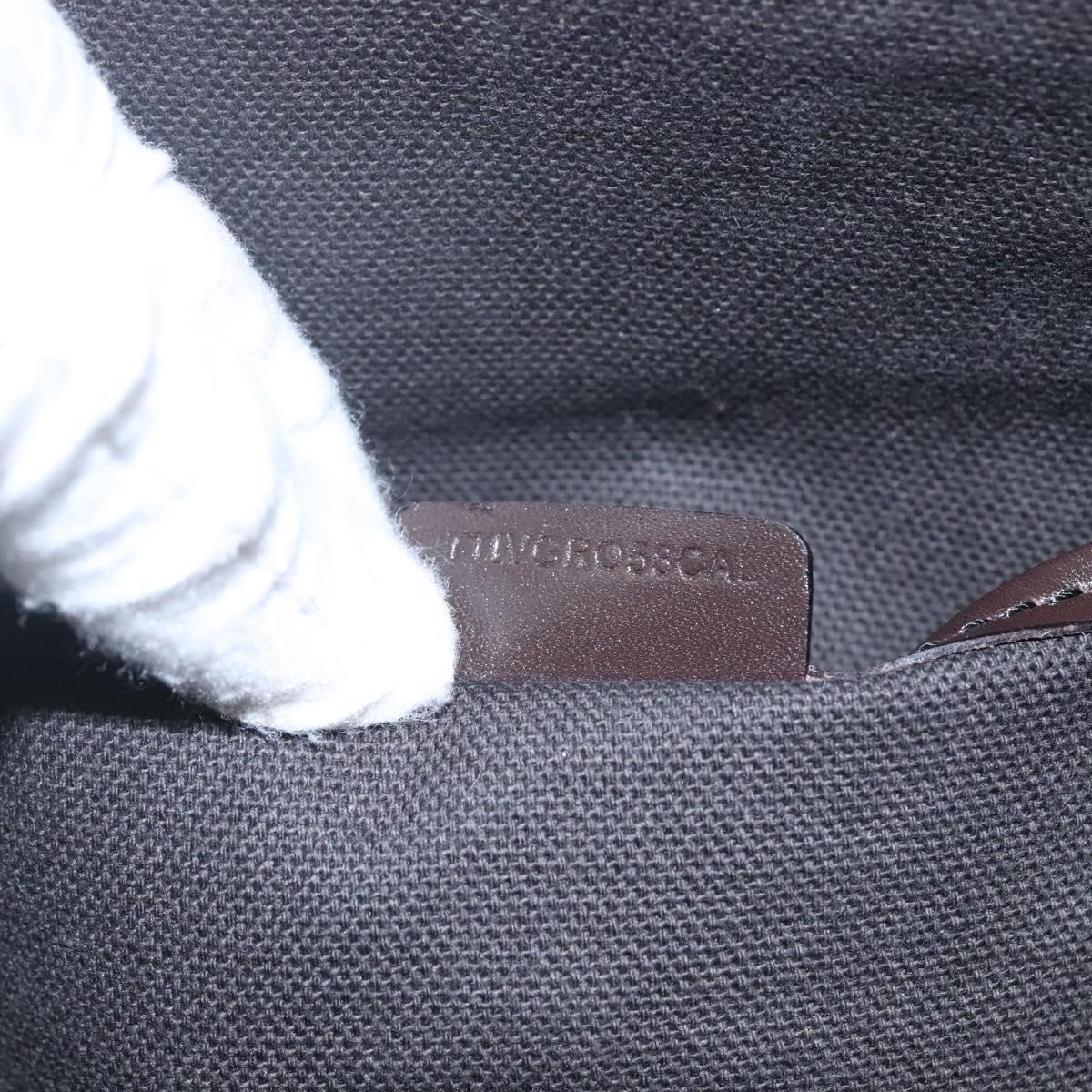 BURBERRY Nova Check Tote Bag PVC Beige Auth EC994