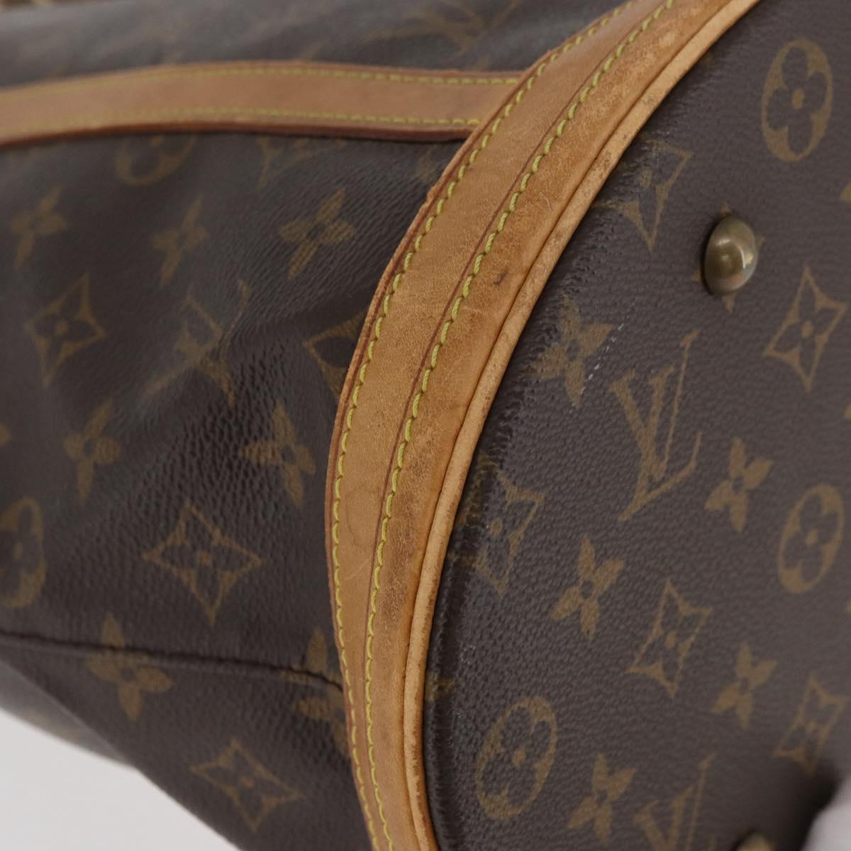 LOUIS VUITTON Monogram Bucket GM Shoulder Bag M42236 LV Auth EC995