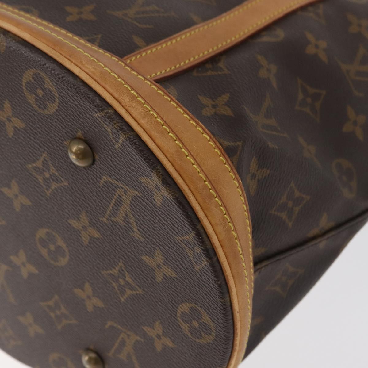 LOUIS VUITTON Monogram Bucket GM Shoulder Bag M42236 LV Auth EC995
