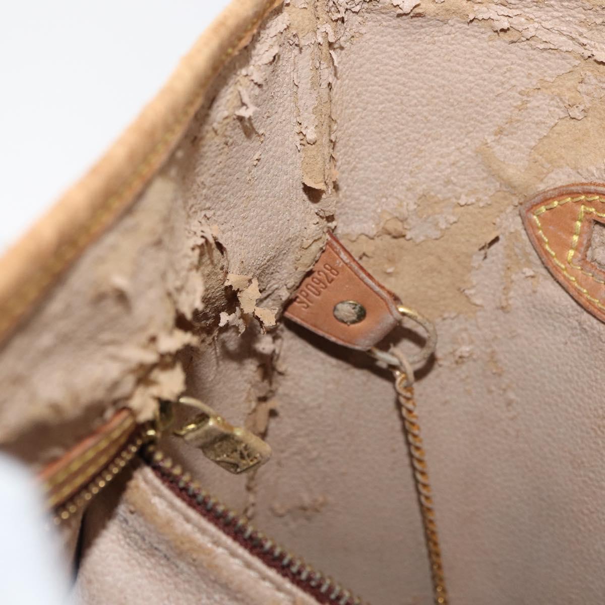 LOUIS VUITTON Monogram Bucket GM Shoulder Bag M42236 LV Auth EC995