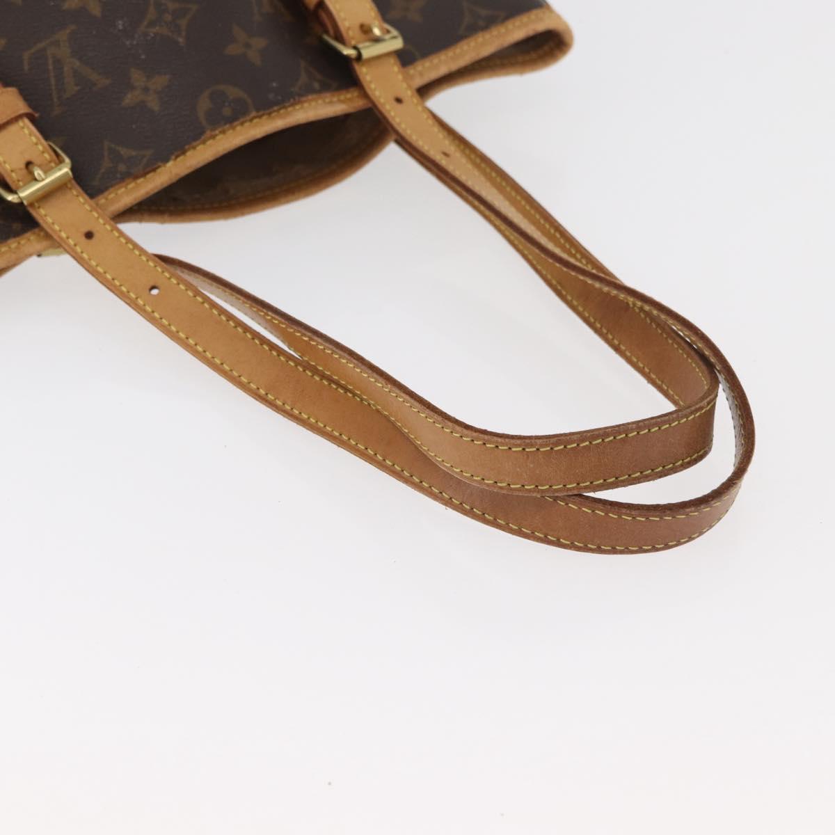 LOUIS VUITTON Monogram Bucket GM Shoulder Bag M42236 LV Auth EC995