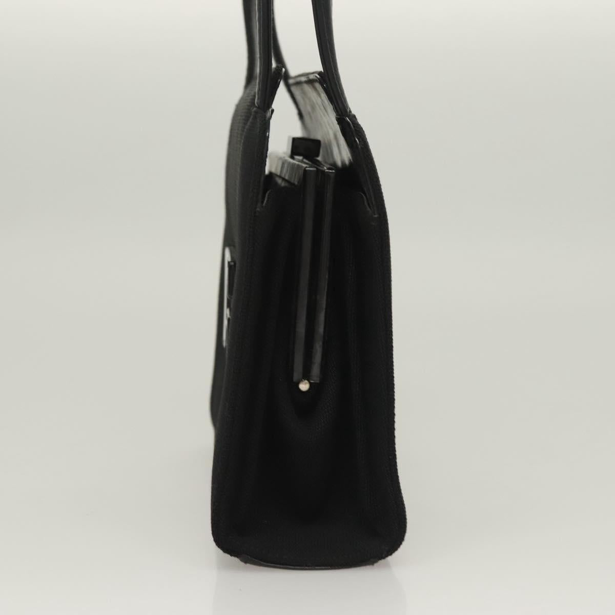 GUCCI Hand Bag Canvas Black 000 0810 Auth ep10006