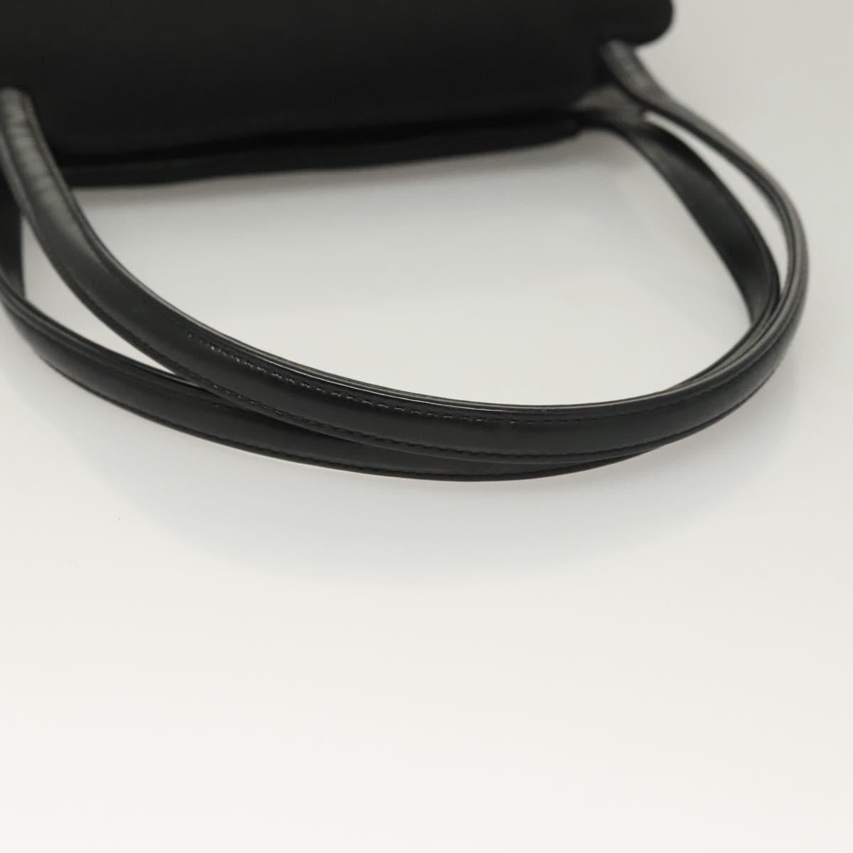 GUCCI Hand Bag Canvas Black 000 0810 Auth ep10006