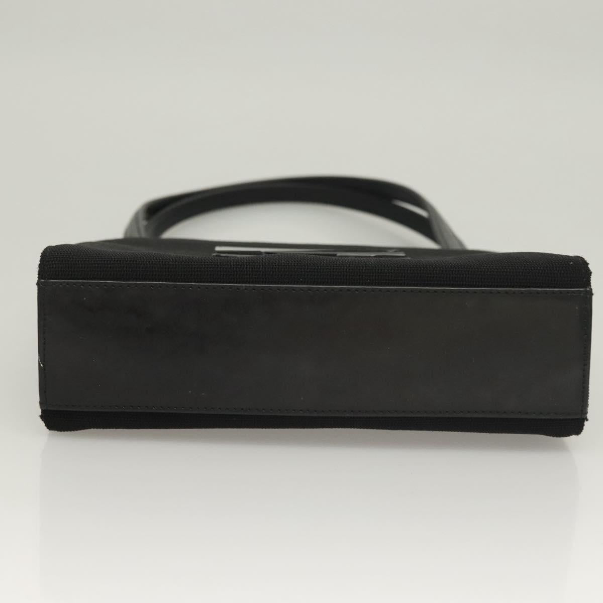 GUCCI Hand Bag Canvas Black 000 0810 Auth ep10006