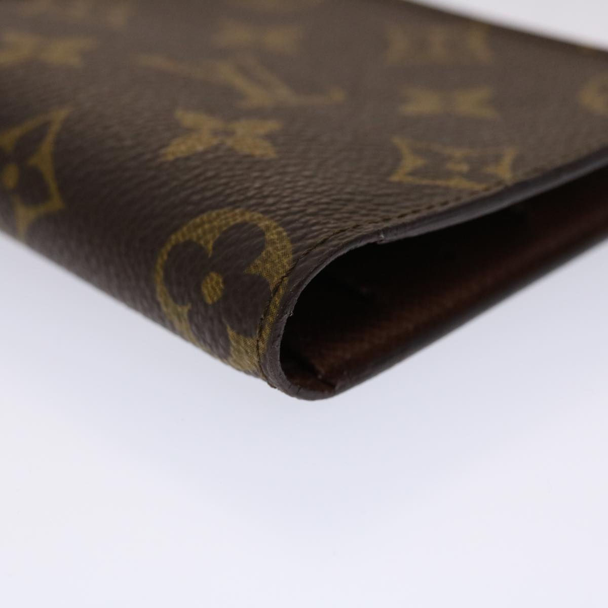 LOUIS VUITTON Monogram Porte Billets Cult Blue Pass Case M60905 LV Auth ep1001