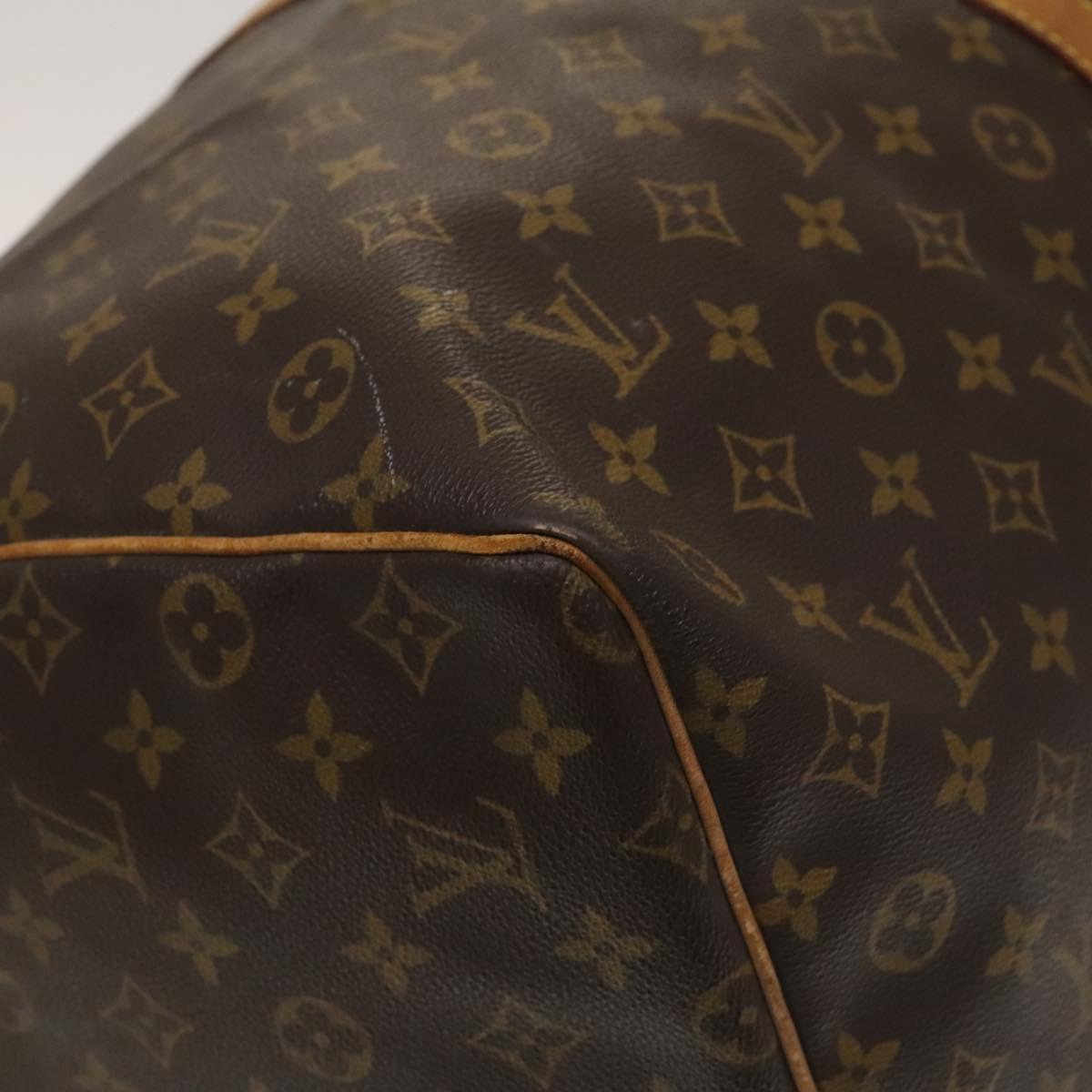 LOUIS VUITTON Monogram Keepall 60 Boston Bag M41422 LV Auth ep10029