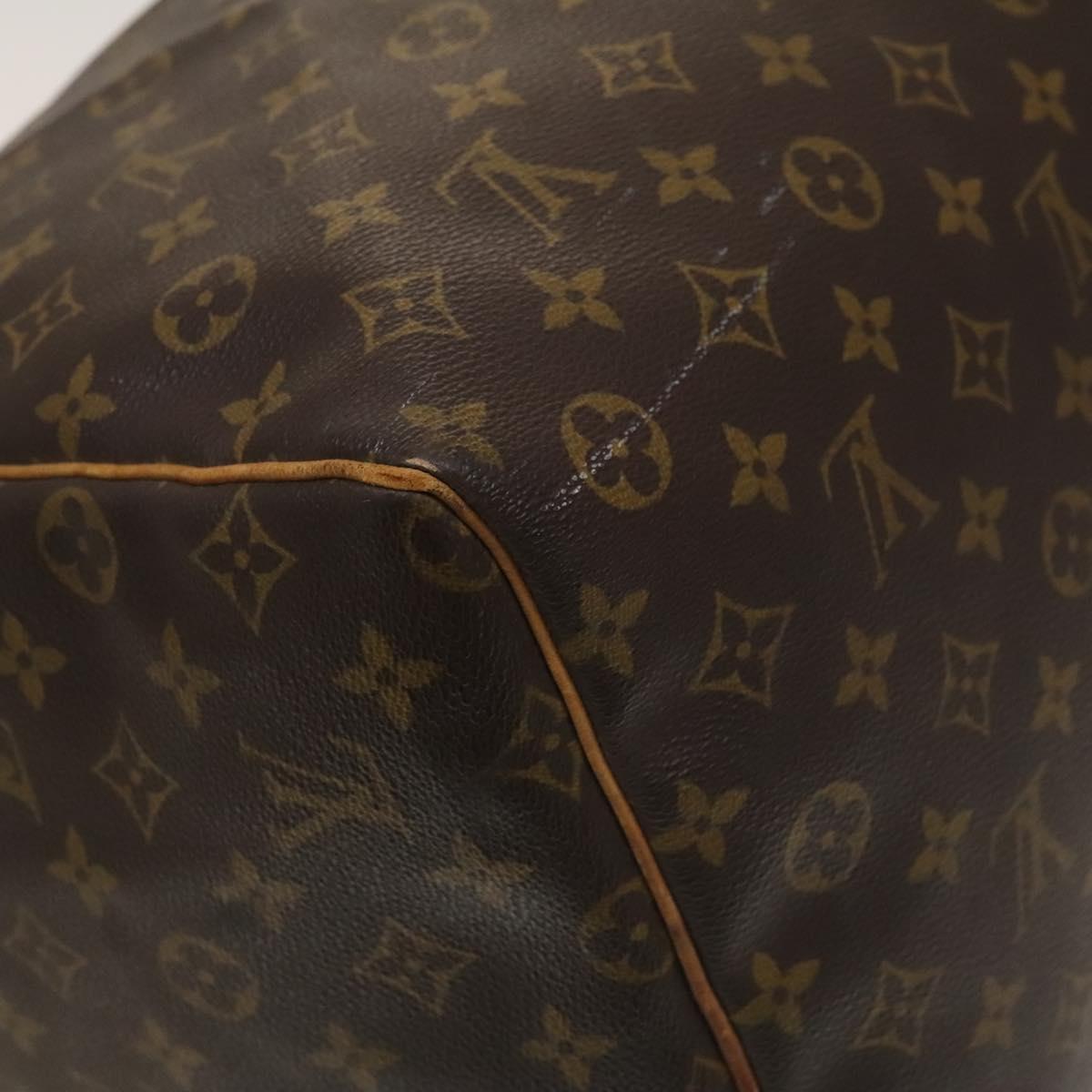 LOUIS VUITTON Monogram Keepall 60 Boston Bag M41422 LV Auth ep10029